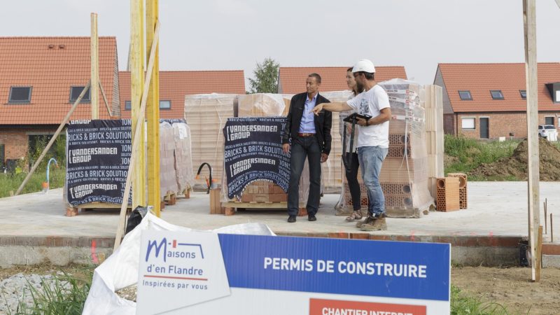 Démarrage des travaux Maisons d'en Flandre