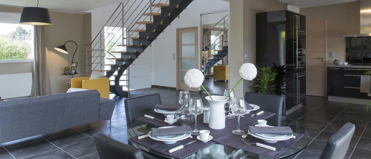 Cuisine maison témoin décorée