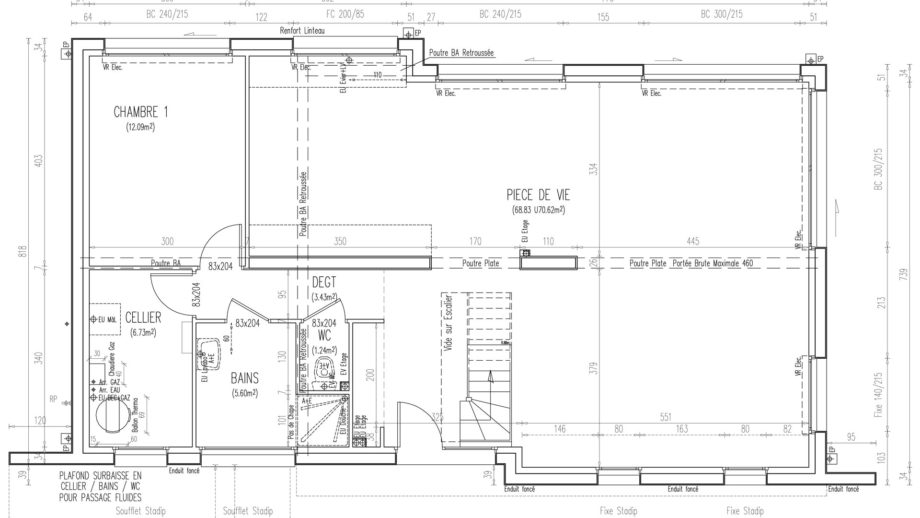 Plan Maisons d'en Flandre