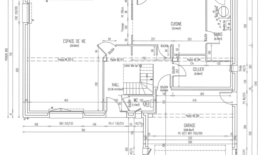 Plan Maisons d'en Flandre