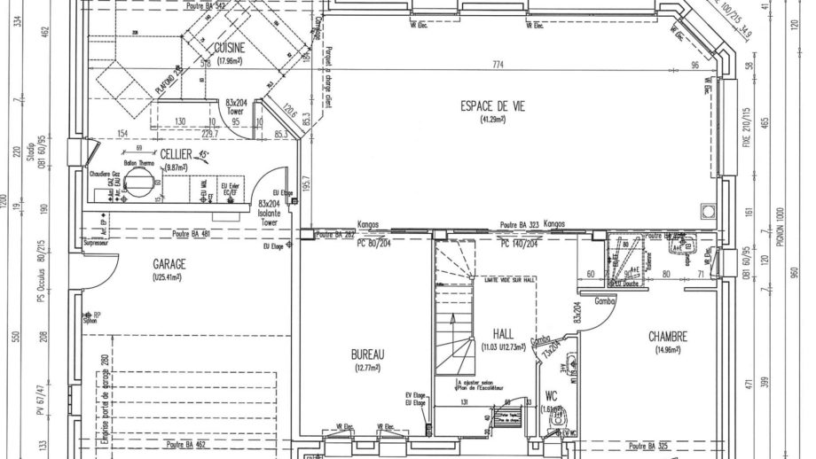 Plan Maisons d'en Flandre