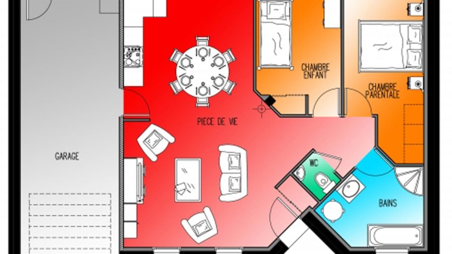 Plan Maisons d'en Flandre