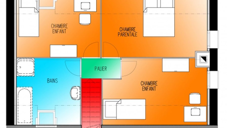 Plan Maisons d'en Flandre