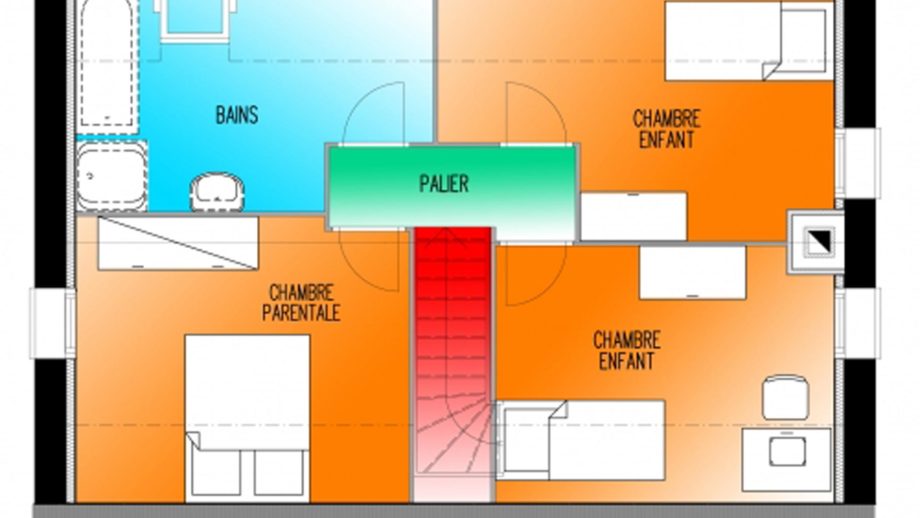 Plan Maisons d'en Flandre