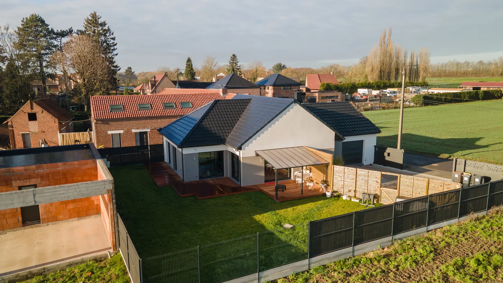 Réalisation Maisons d'en Flandre à Fretin, maison de 113 m² — vue 2