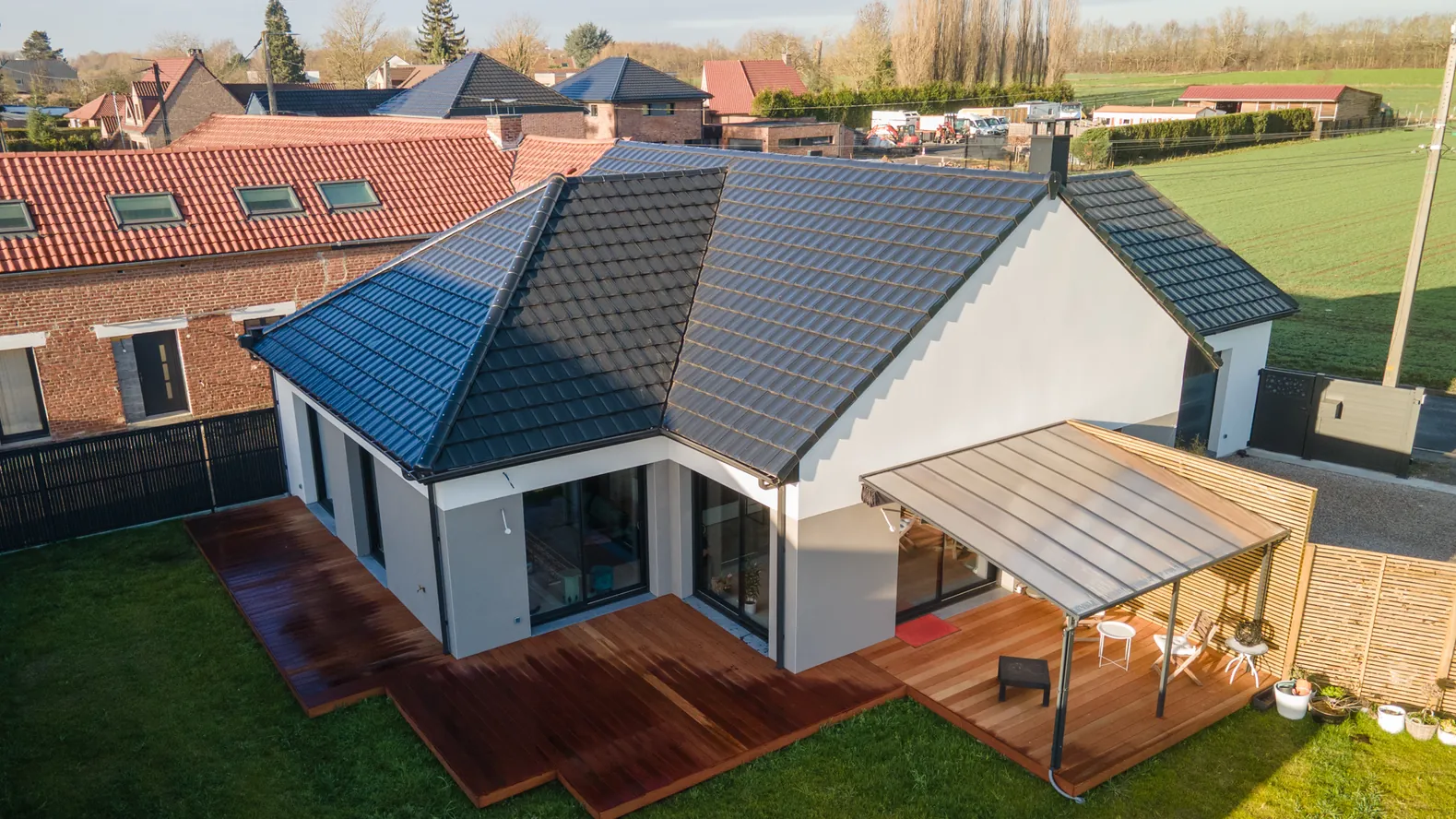 Réalisation Maisons d'en Flandre à Fretin, maison de 113 m² — vue 3