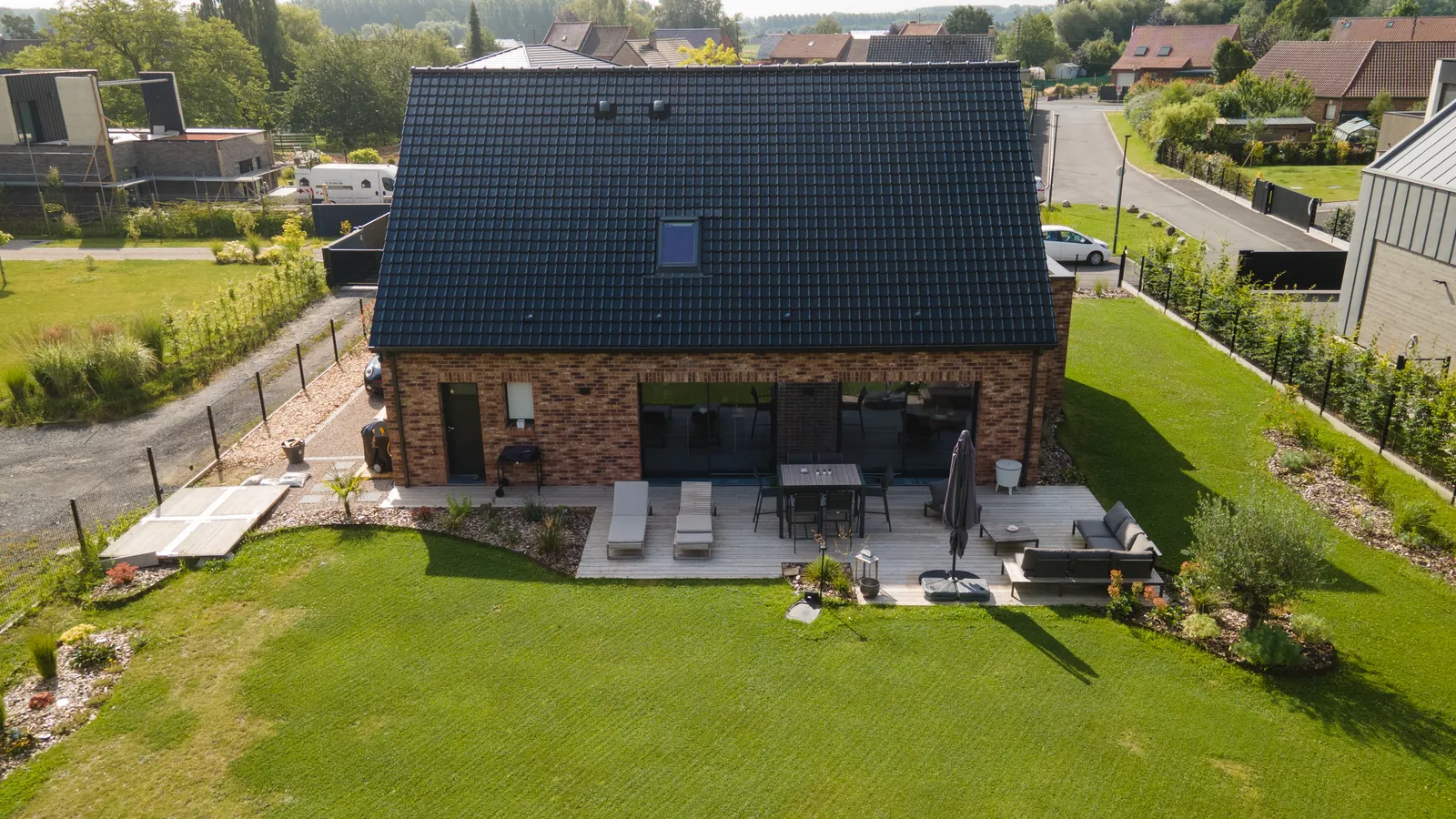 Réalisation Maisons d'en Flandre à Templeuve-en-Pévèle, maison de 133 m² — vue 2